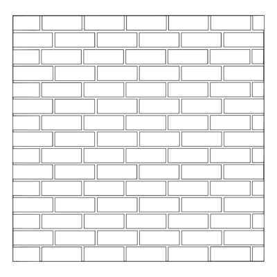 1/3 Brick Pattern Bond
