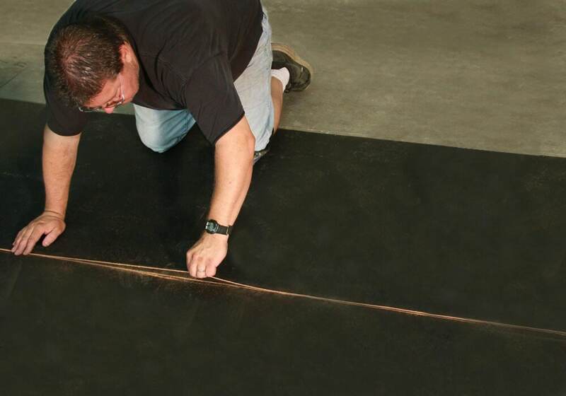 Thin Brick Floor Installation Royal Thin Brick