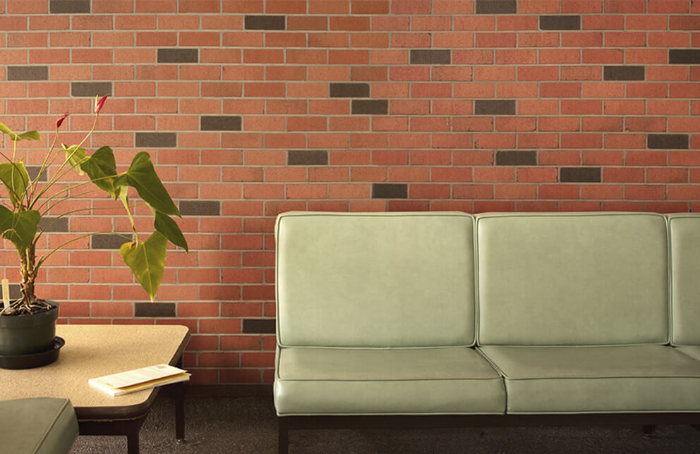 Thin Brick Veneer Waiting Room - Federal Blend